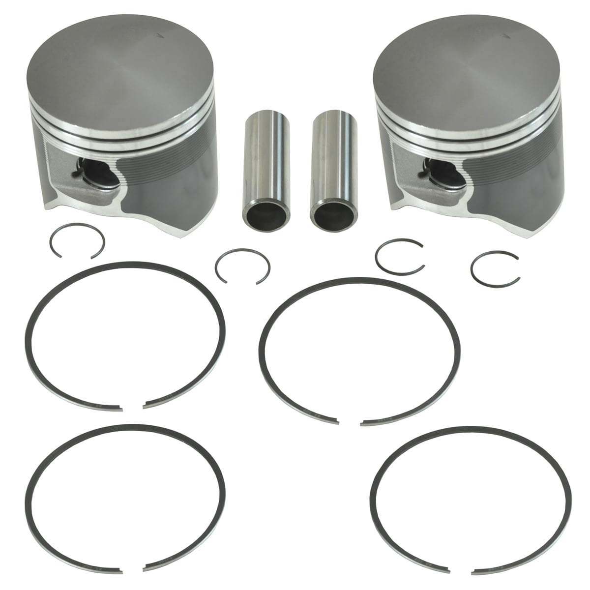 Race Driven Piston Kit x2 for Polaris Classic 800 Touring Edge LE PRO X X2 RMK Vertical Escape Switchback SKS Snowmobile