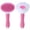 Pink, variant on Pet Hair Remover One Click Deshedding Brush For Dogs And Cats Self Cleaning Pet Grooming Brush With Pins, Undercoat Rake For Long And Short Hair, Gentle Shedding Tool,Blue
