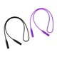 thumbnail image 1 of 2pcs Unisex Gafas Correas De Silicona Cuello De La Cuerda Titular De La Cadena 52cm, 1 of 9