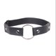 thumbnail image 1 of Sexy mujer elástico Pu cuero pierna anillo liguero Lencería cinturón Punk corazón remache muslo anillo Goth Harajuku arnés medias liguero Tan Jianjun unisex, 1 of 2