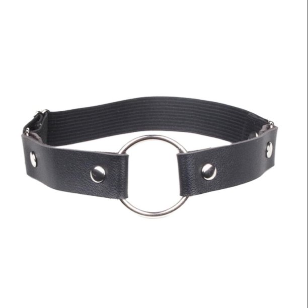 Sexy mujer elástico Pu cuero pierna anillo liguero Lencería cinturón Punk corazón remache muslo anillo Goth Harajuku arnés medias liguero Tan Jianjun unisex