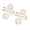 Rose Gold, variant on Coil Filigree Arm Chain Cuff Armlet Armband Open Bangle for Beach Arm Chain for Women Teenager Armlet Bangle