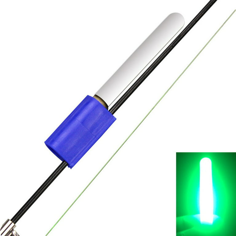 LED Glow Night Fishing Stick Durable Waterproof Light Rod Tip Clip
