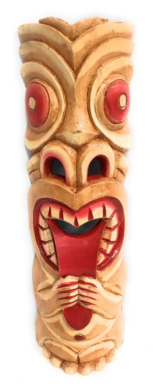Love Tiki Mask 20" Hand Carved & Painted#dpt514350 