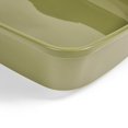 thumbnail image 5 of So Phresh Open Cat Litter Box 22.5"L X 16.9" W X 5.4" H Olive X-Large, 5 of 5