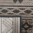 thumbnail image 4 of Safavieh Havana Finn Geometric Indoor/Outdoor Area Rug, Brown/Black, 9' x 12', 4 of 8