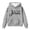 A1@Grey1460, variant on Wxolcjlv Little Girls Cross Print Fleece Hooded Sweatshirt Front Pocket Long Sleeve Casual Pullover Top, Sizes 4-14