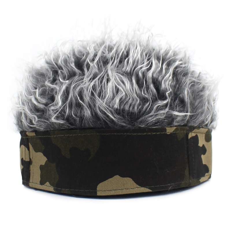 Caps Men's Wigs Hats Women's Hats Dark Brown