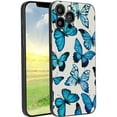 thumbnail image 1 of Compatible with iPhone 13 Pro Max Phone Case, Butterflies 78 Case Men Women, Flexible Silicone Shockproof Case for iPhone 13 Pro Max, 1 of 1