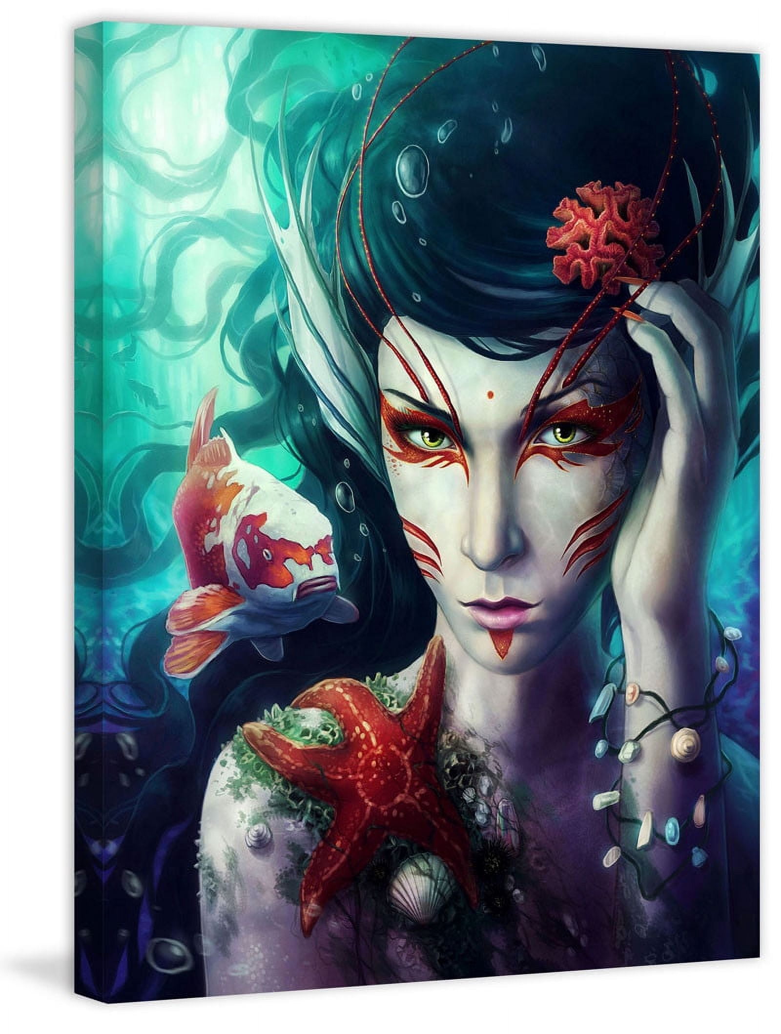 Marmont Hill "The Deep is Mine" Painting Print on Canvas