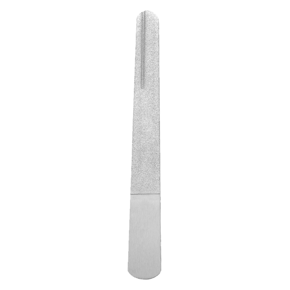 Stainless Steel Metal Nail File, Double Side Fingernail Toenail Files Metal File Buffer
