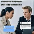 thumbnail image 4 of Herunwer Multi-Language Translation Bluetooth Earphones with Smart Display Case, True Wireless and Noise Cancelling, 4 of 6