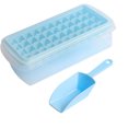 thumbnail image 1 of Ice Cube Tray With Lid and Bin|44 Silicone Ice Tray| Flexible Safe Ice Cube Molds Comes with Ice Container, Scoop and Cover, 1 of 5