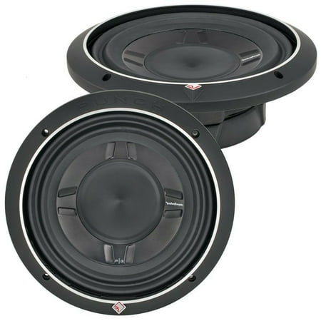 ROCKFORD FOSGATE P3SD4-12 / PUNCH P3 SLIM SHALLOW 12" DVC 4-OHM SUBWOOFER NEW
