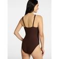 thumbnail image 3 of Time and Tru Women's and Women's Plus Collections Twist Front One Piece Swimsuit, Sizes XS-3X, 3 of 5