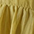 thumbnail image 3 of Enjoytime Birthday Gifts For Women Summer Short Sleeves Solid Color Turndown Collar Tops Cotton And Linen Button Loose Women Causal Shirt On Clearance, 3 of 6