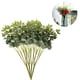 thumbnail image 2 of 4 piezas de ramos de hojas de eucalipto artificiales, plantas verdes de seda de hojas de eucalipto falsas para la decoración navideña de la boda de la fiesta en casa, centros de mesa Adepaton HFP-0415, 2 of 7