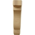 thumbnail image 2 of Ekena Millwork 1 3/4"W x 5"D x 7 1/2"H Bedford Wood Bracket, Cherry (2-Pack), 2 of 4