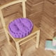 thumbnail image 5 of Cojín de grano de maíz, cojín grueso hecho a mano, cojín de tatami, cojín de pana para asiento de silla, 5 of 6