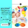 thumbnail image 5 of Minkissy 6 Pcs Petites Décorations de Fête de Rugby Football Ornements de Rugby en PU Assortis, 5 of 5