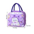 thumbnail image 3 of Danhjin Insulated Lunch Insulated Bag Lunch Box Portable Bag Convenient Bag Work Class Students Bring Rice Package Aluminum Foil Lunch Box Lunch Box, 3 of 6