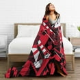 thumbnail image 5 of Hazbin Song Dance Hotel Throw Blanket Fleece Blanket Warm Sofa Blankets Twin Size Blankets for All Season Classic Blankets for Office Convenient Outdoor Blankets for Picnic 30x40, Black, 5 of 6