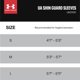 thumbnail image 3 of Mangas para Espinilleras Under Armour UA Negro Mediano, 3 of 4