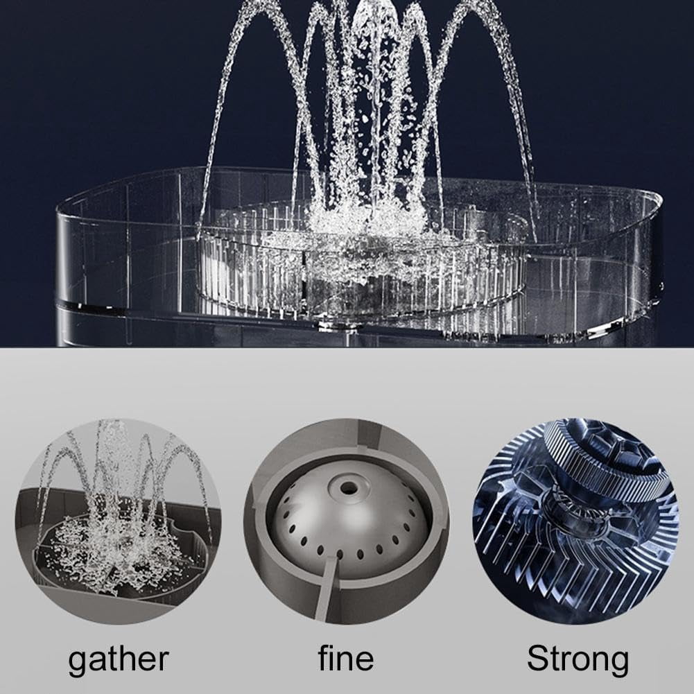 Electric Glass Rinser Tea Cup Washer | Desktop Automatic Cup Washing Machine with 1.6L Water Tank | High Pressure Jets for 3-10cm Diameter Cups | Portable Bottle Washer for Home, Bar & Coffee Shop