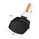 thumbnail image 5 of Folding Frying Pan with Anti Scald Wooden Handle Safe and Enjoyable Cooking, 5 of 11
