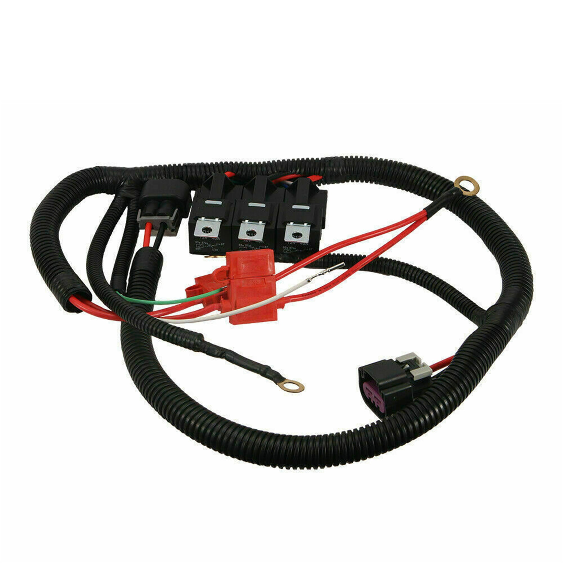 Electric Dual Fan Wiring Harness for 19992006 ECU Control 7L5533A226T