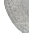thumbnail image 6 of Unique Loom Sofia Collection Area Rug - Salle Garnier (2' x 3' 1" Oval Gray/Ivory), 6 of 6