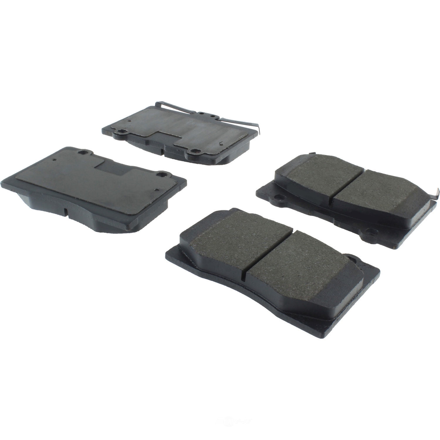 Centric Parts 300.10910 Centric Premium Semi-Metallic Brake Pads with Shims and Hardware