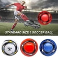 thumbnail image 2 of WSRRDRECVHi Standard Size 5 Soccer Ball,Soccer Ball Official for Adult Youths,Official Outside Sport Soccer Ball Machine Stitched Ball for Game Training Practice,Youth Soccer Players, 2 of 10