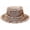 Blue, variant on Ripped Edge Distressed Denim Bucket Hat for Women Frayed Vintage Washed Denim Sun Hat