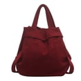 thumbnail image 1 of Bolsa De Hombro Bolsa bandolera grande de nailon para mujer, Bolsa de mano para fitness (rojo vino) Tmvgtek Para Estrenar, 1 of 5