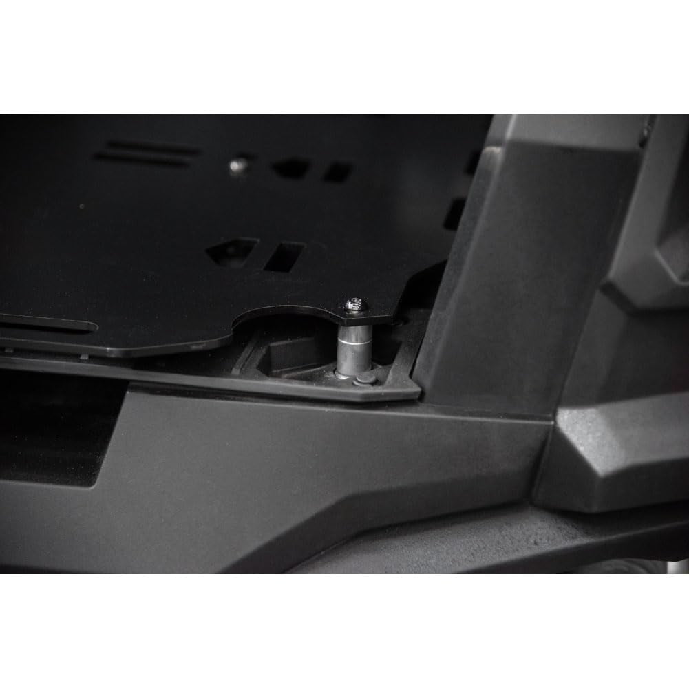 Tusk Utv Bed Cargo Rack Black Powder Coated