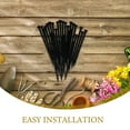thumbnail image 5 of NICEXMAS 30Pcs Black Landscaping Stakes for Garden Ground Securing and Patio Use, 5 of 8