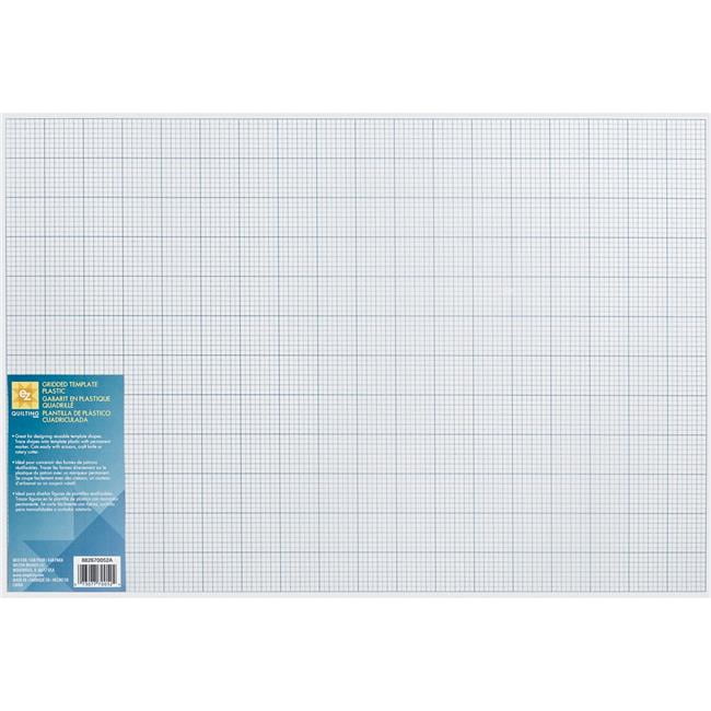 Gridded Plastic Template - 12' x 18'