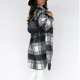 thumbnail image 3 of Women's Casual Warm Lightweight Button Down Plaid Long Sleeve Jacket Coat Regular Fit for Home and Every Day Wear, 3 of 4