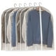 thumbnail image 1 of Perber Bolsas De Ropa Para Colgar Ropa, 6 Piezas, Bolsa De Ropa Totalmente Transparente, Bolsa De Plástico A Prueba De Polvo, Protector De Abrigos, Fundas De Ropa Con Cremallera Para Almacenamiento En, 1 of 5