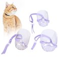 thumbnail image 4 of Pet Anti-bite Mouth Cover Cat Mouth Cover Cat Anti-bite Mouth Cover Pet Bath Mouth Cover Cat Hollow Mouth Cover 3PCS Pet AntiBite Mouth Cover Hollow Transparent Injection Bathing, 4 of 8