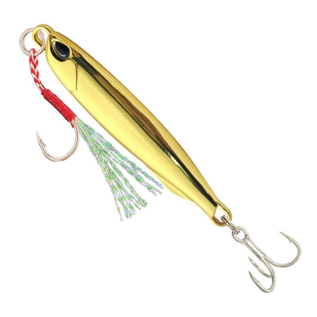 Señuelo de pesca de 7 g, aleación de zinc, 4,5 cm, señuelo de pesca duro, aparejos de pesca (estilo B) Hugtrwg Para estrenar