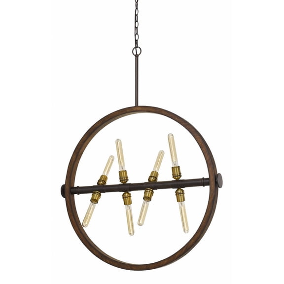 FX-3692-8 Cal Lighting Teramo - 8 Light Chandelier-43.63 Inches Tall and 33 Inches Wide