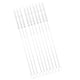 thumbnail image 5 of GOOHOCHY 10 cepillos de paja de acero inoxidable para biberones, suministros de limpieza para bebés y niños (blanco), 5 of 8