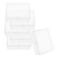 thumbnail image 6 of WHAMVOX 6pcs Bead Organizer Boxes Small Bead Organizers And Storage Plastic Cases Mini Clear Bead Storage Containers With Hinged Lid For Jewelry Making DIY Craft, 6 of 7