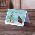 thumbnail image 2 of Chinese Painted or King Quail Christmas Greeting Cards and Envelopes Pack of 8, 2 of 2