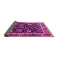thumbnail image 2 of Ahgly Company Indoor Round Oriental Pink Industrial Area Rugs, 7' Round, 2 of 4