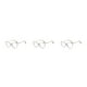 thumbnail image 4 of Sonducket Gafas de ojo de gato Anti luz azul para mujer lentes acrílicos gafas de ordenador gafas de marco grande de lujo para óptica Type4 NO4, 4 of 6