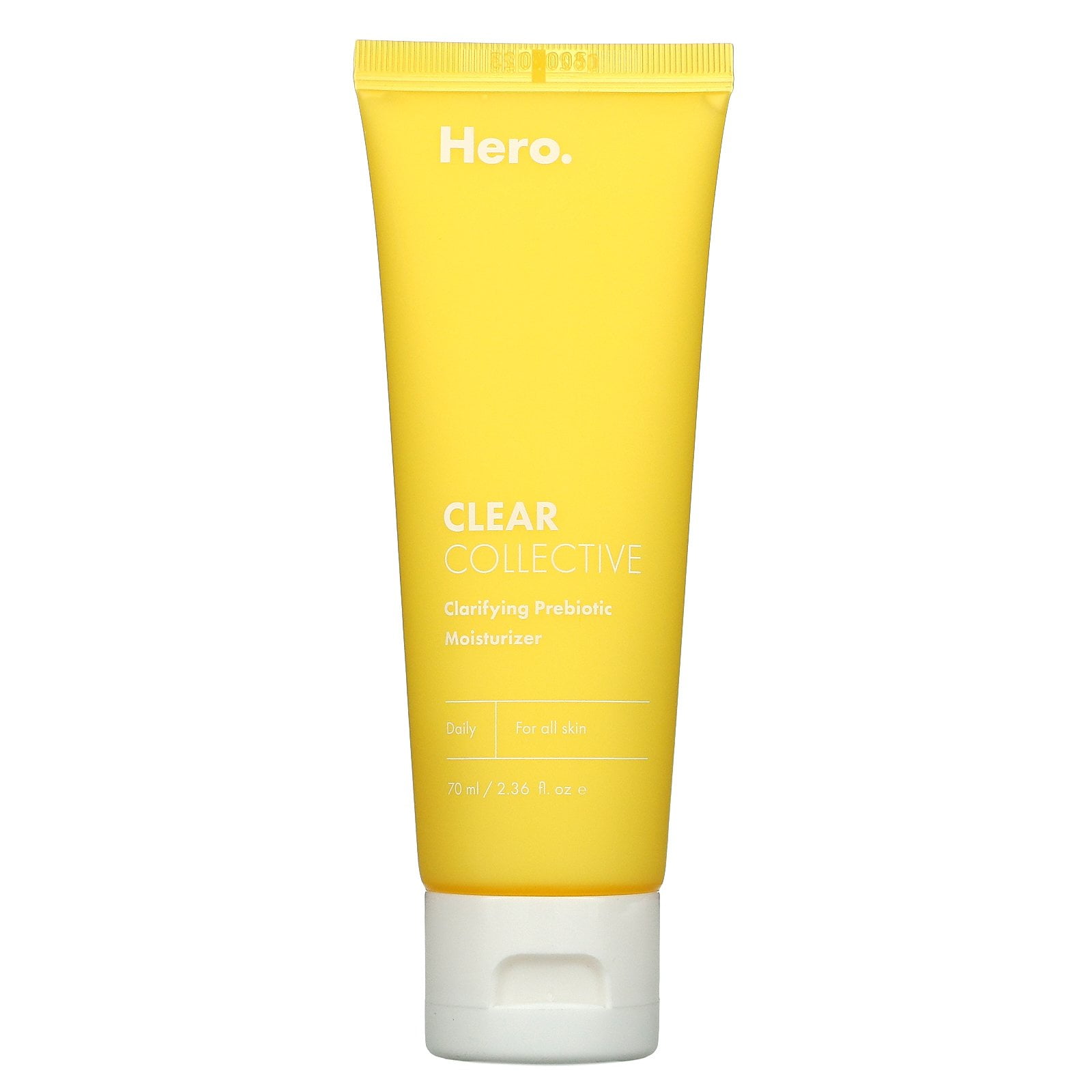 Clear Collective, Clarifying Prebiotic Moisturizer, 2.36 fl oz (70 ml), Hero Cosmetics