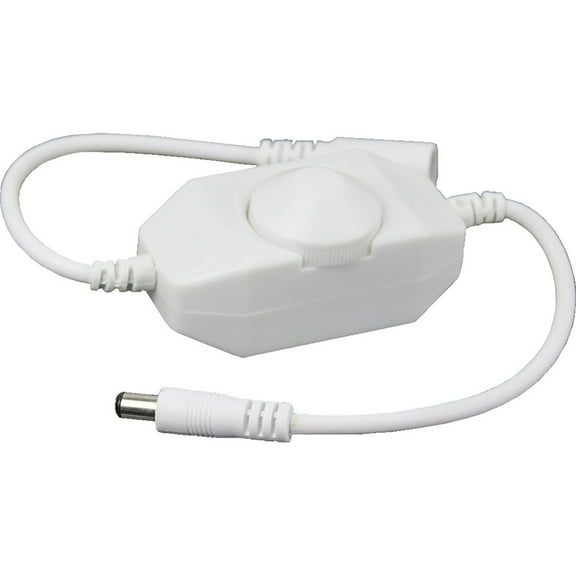 New 12V Manual Dimmer Brightness To for DC Adapters For LED Single Color Light S